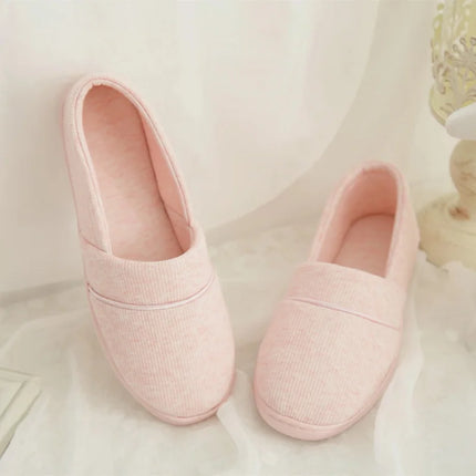 Women Cotton Slippers Thermal Padded Soft Outsole Cozy by zapcart