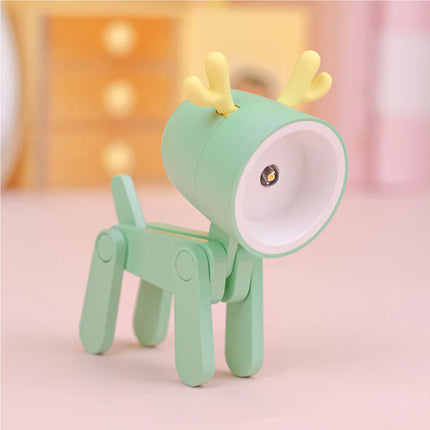 IEEYEEY LED Night Light Cute Pet Lights Foldable Dorm Lamp by zapcart