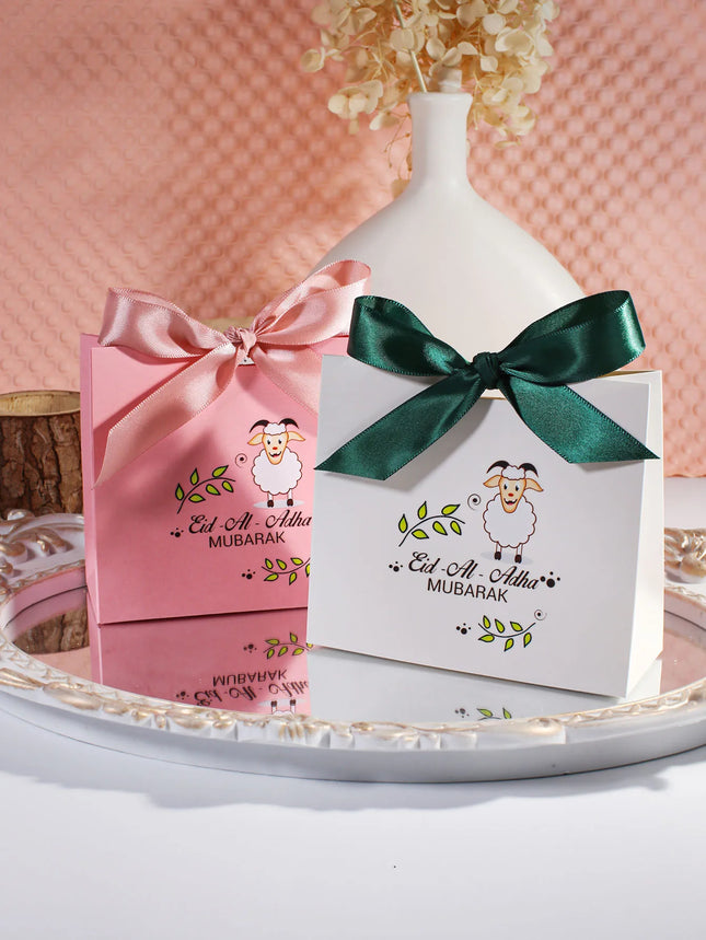 RMTPTCN Eid Al Adha Gift Box 5pcs Pink Cute Lamb Pattern by zapcart