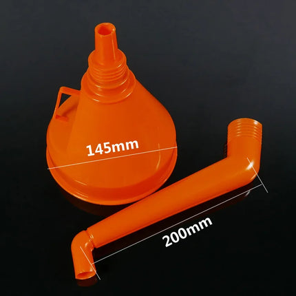 Refueling Funnel With Filter And Detachable Hose For Cars by zapcart