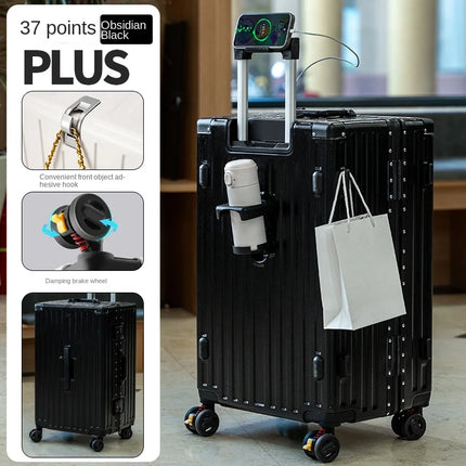 Jiangxi Unisex Large Capacity USB Charging Premium Luggage by zapcart