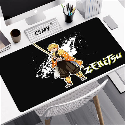Demon Slayer Gaming Mouse Pad CSMY Non Slip Desk Mat by zapcart