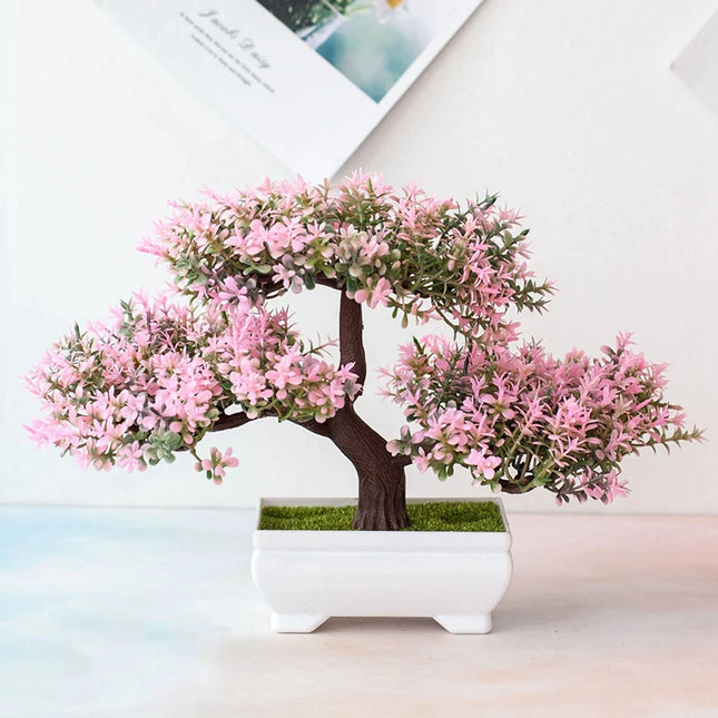 ZhejiangChoice Artificial Bonsai Small Tree Plant Decor Home by zapcart