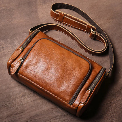 GURO Genuine Leather Shoulder Bag For Men Crossbody Deluxe by zapcart