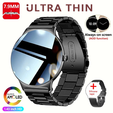 Huawei Ultra Slim AMOLED Smartwatch Women Heart Rate by zapcart