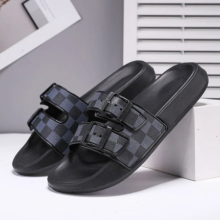 Onege Men's Summer Slippers Wear Resistant Comfort Footwear