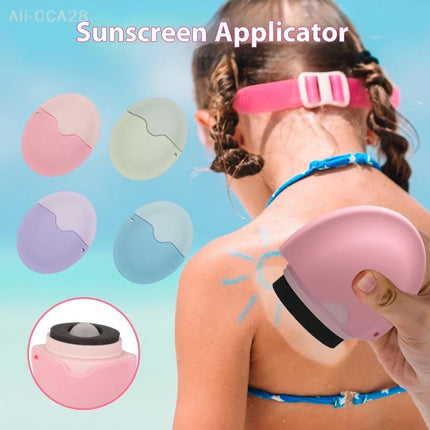 Silicone Sunscreen Roller Applicator Refillable Travel Tool by zapcart
