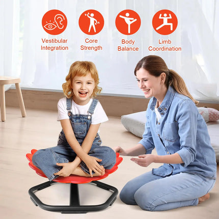 VATOSCN Swivel Chair 360 Spin Sensory Seat For Kids Autism by zapcart