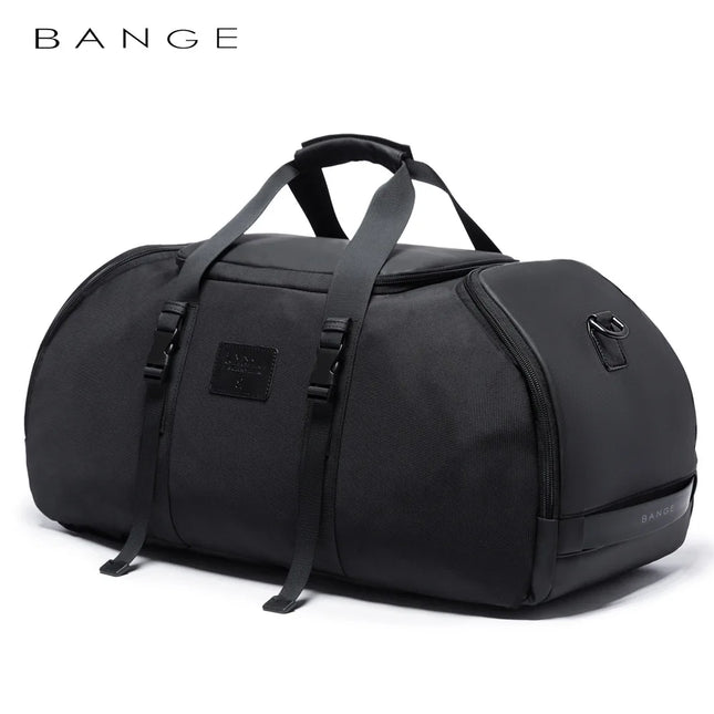 BANGE Gym bag for Men Suitcase Multifunction Backpack Large Waterproof Anti-stain Men Duffle Bag Travel Hand Luggage Bags New by zapcart