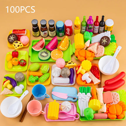 Kids Pretend Play Kitchen Set For Girls Interactive Toy by zapcart