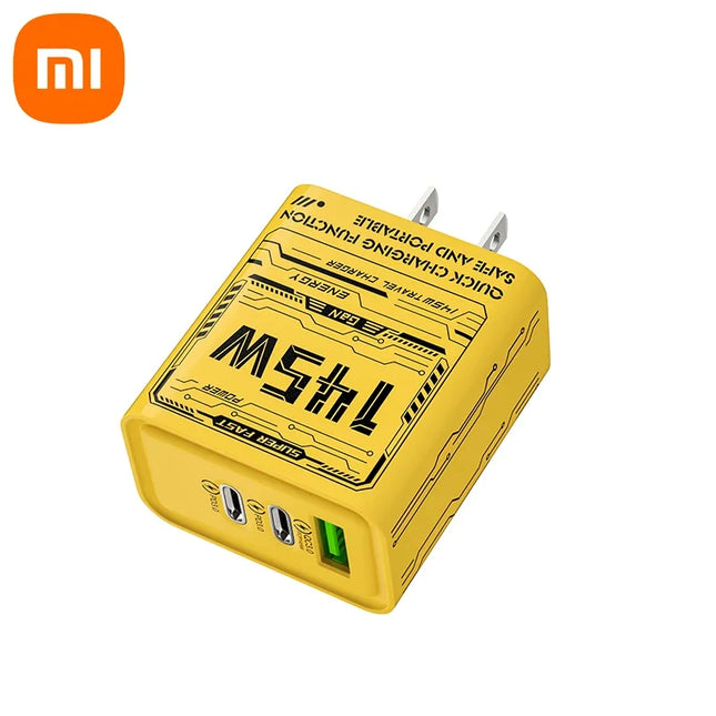 Xiaomi 145W 3 Port USB C Fast Charger For iPhone Samsung by zapcart