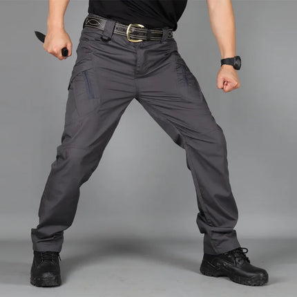GHJQLCN Tactical Cargo Pants for Men 6XL Plus Size Pockets by zapcart
