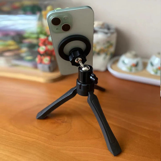 Charger MagSafe Phone Tripod Stand For Live Streaming Holder by zapcart