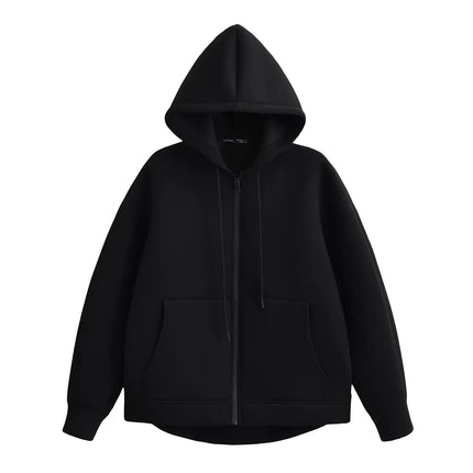 Trafza Hooded Autumn Jacket for Women Warm Casual Outerwear by zapcart