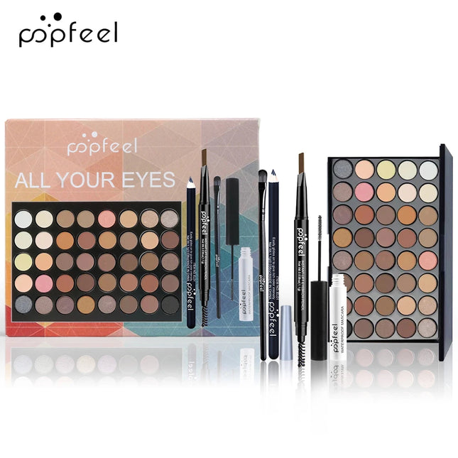 Popfeel Eye Makeup Set For Women Gift Pack Mascara Eyeliner by zapcart