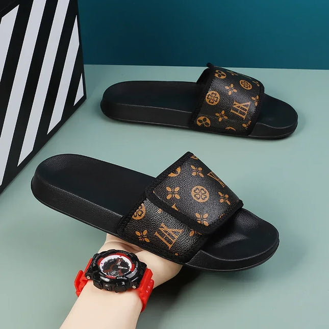Men's Genuine Leather Sandals Comfort Slippers Zapcart