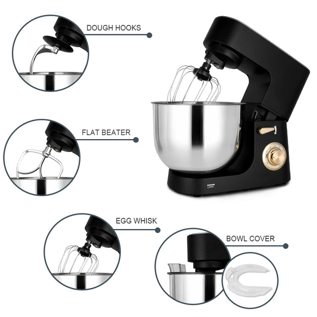 Smagash 1800W Stand Mixer High Power 8L Tilt Head Home by zapcart