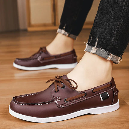 Mens Leather Casual Loafers Premium Comfort Soft Footwear by zapcart