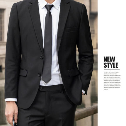 CN Sichuan Mens Premium Slim Fit Wedding Two Piece Set by zapcart