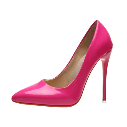 ZLMIAO SHZHANG Women 12cm Stiletto Heels Colorful Wedding by zapcart