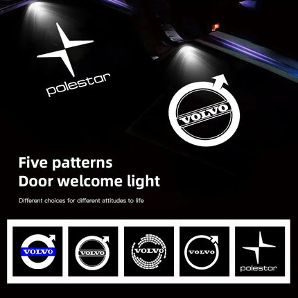 Volvo LED Car Door Projector Lights For Owners Premium by zapcart