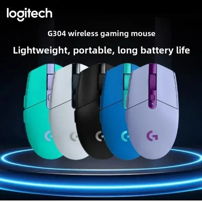 Logitech G305/G304 LIGHT SPEED Wireless Gaming Mouse，12000DPI Optional Precise Tracking Esports Mouse HERO Sensor by zapcart