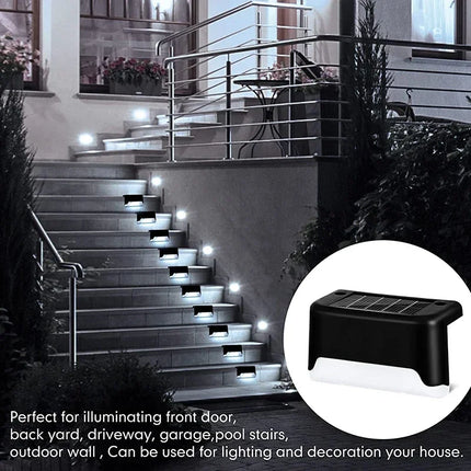 Solar Deck Lights Outdoor Waterproof LED By Super Cheese by zapcart