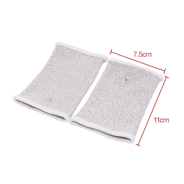 SALORIE Conductive Wrist Bracers For TENS Therapy At Home by zapcart
