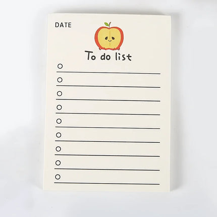 Moonbiffy To Do List Memo Pad 50 Sheets Student Stationery by zapcart