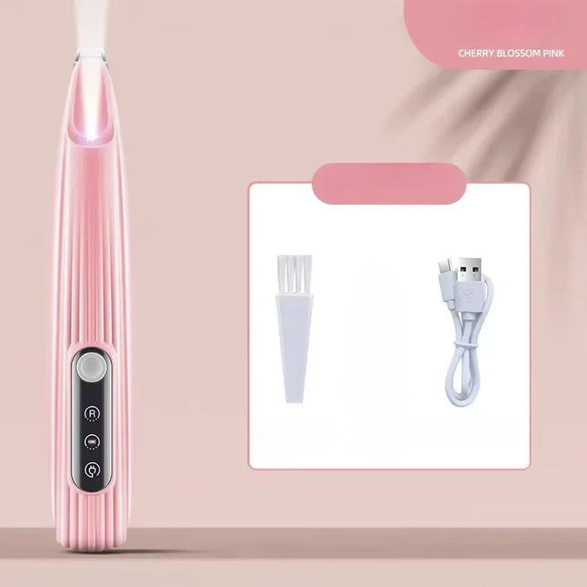 Portable Pet Nail Grinder With Led Light Cordless Groomer by zapcart