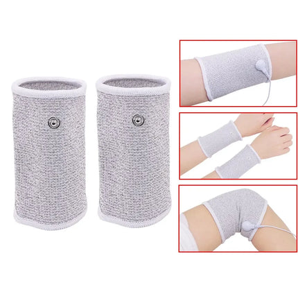 Salorie Conductive Wrist Bracers For EMS TENS Pain Relief by zapcart