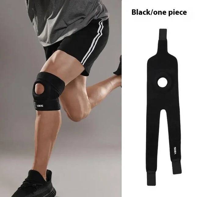 1Pcs Adjustable Micro-Elastic Knee Support Patella Protector Breathable Sports Kneepad Guard for Joint Meniscus Ligament Care by zapcart