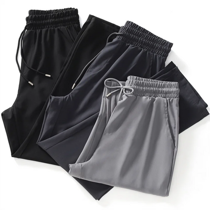 CN Custom Logo Men Quick Dry Jogger Pants For Summer by zapcart