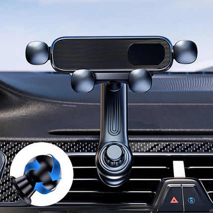 Car Vent Phone Holder Gravity Telescopic Mount 360 Rotation by zapcart