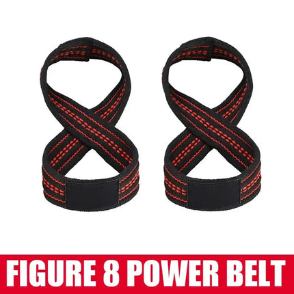 Choice Figure 8 Weight Lifting Straps For Bodybuilders by zapcart