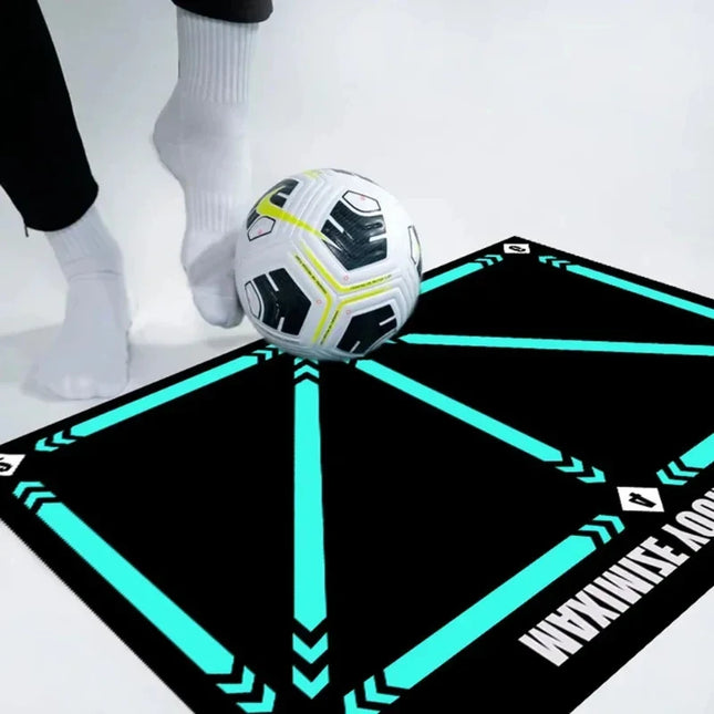 Raovte Football Training Mat 90cm Non Slip Foldable Kids by zapcart