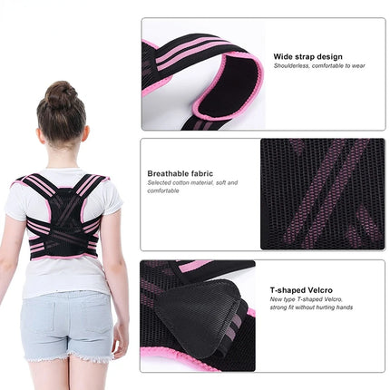SIKOZNS Kids Posture Corrector Adjustable Back Belt by zapcart