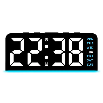 Choice Digital LED Alarm Clock With Time Display Desk Clock by zapcart