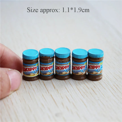 Umedolly 5pc Miniature Dollhouse Food Bottles 1/6 1/12 by zapcart