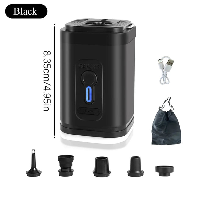 Cauzyart Wireless Portable Air Pump for Camping Inflatables by zapcart