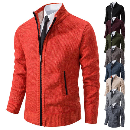 ENWEIGECN Mens Knitted Cardigan Warm Cozy Everyday Wear by zapcart