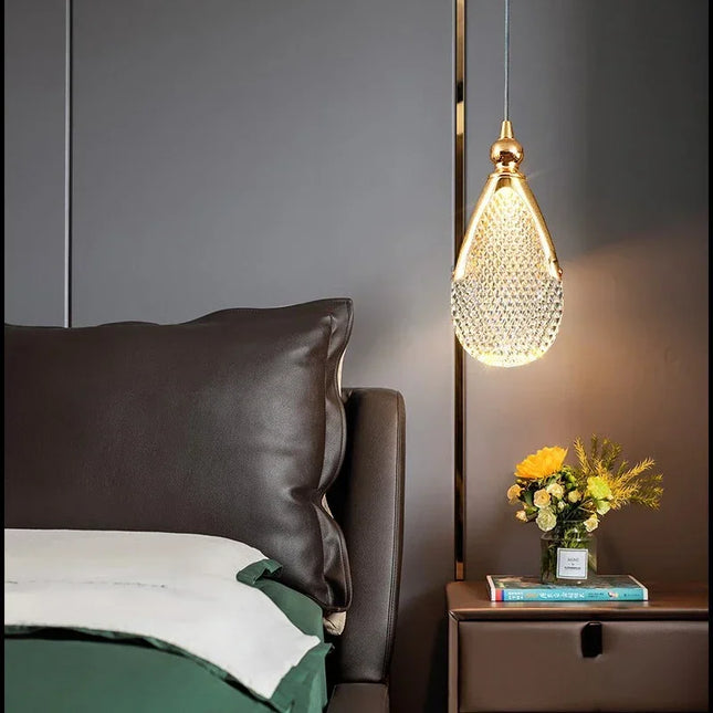 Fensycoco Acrylic Pendant Light Adjustable Cord For Dining by zapcart