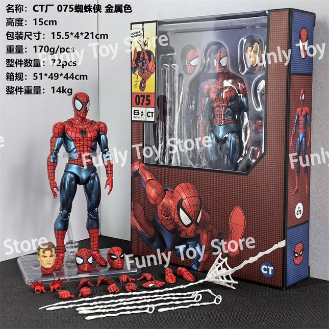Mafex 075 Spider Man Amazing Spider Man Comic Ver Collector by zapcart