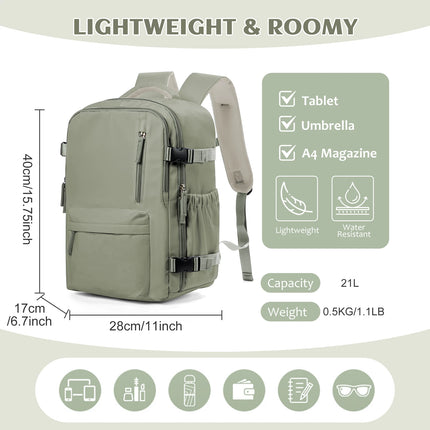 Fewchor Unisex Cabin Travel Backpack 40x30x20 Laptop Bag by zapcart
