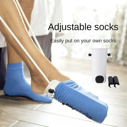 Sock Aid Tool No Bend Wearable For Elderly And Pregnant by zapcart