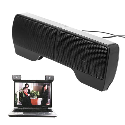 OOTDTY Q1FC USB Powered Laptop Speakers Subwoofer Portable by zapcart