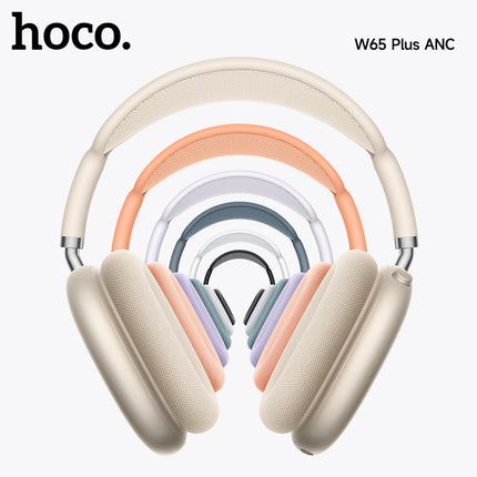 HOCO W65 Plus ANC Noise Cancelling Headphones for Sport by zapcart