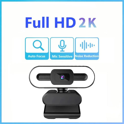 AEVYVKV Portable Webcam Auto Focus 1080P 4K For Streamers by zapcart