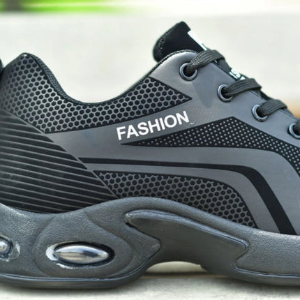 OLOMM Men's Breathable Trainer Sneakers Anti Slip Running