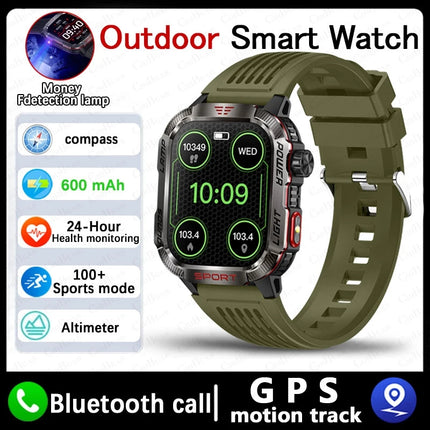 Huawei Xiaomi Military GPS Smartwatch For Men Waterproof by zapcart